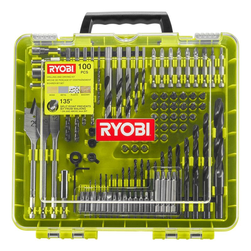 Drilling and driving kit - Ryobi - Rental Equipment Stavanger