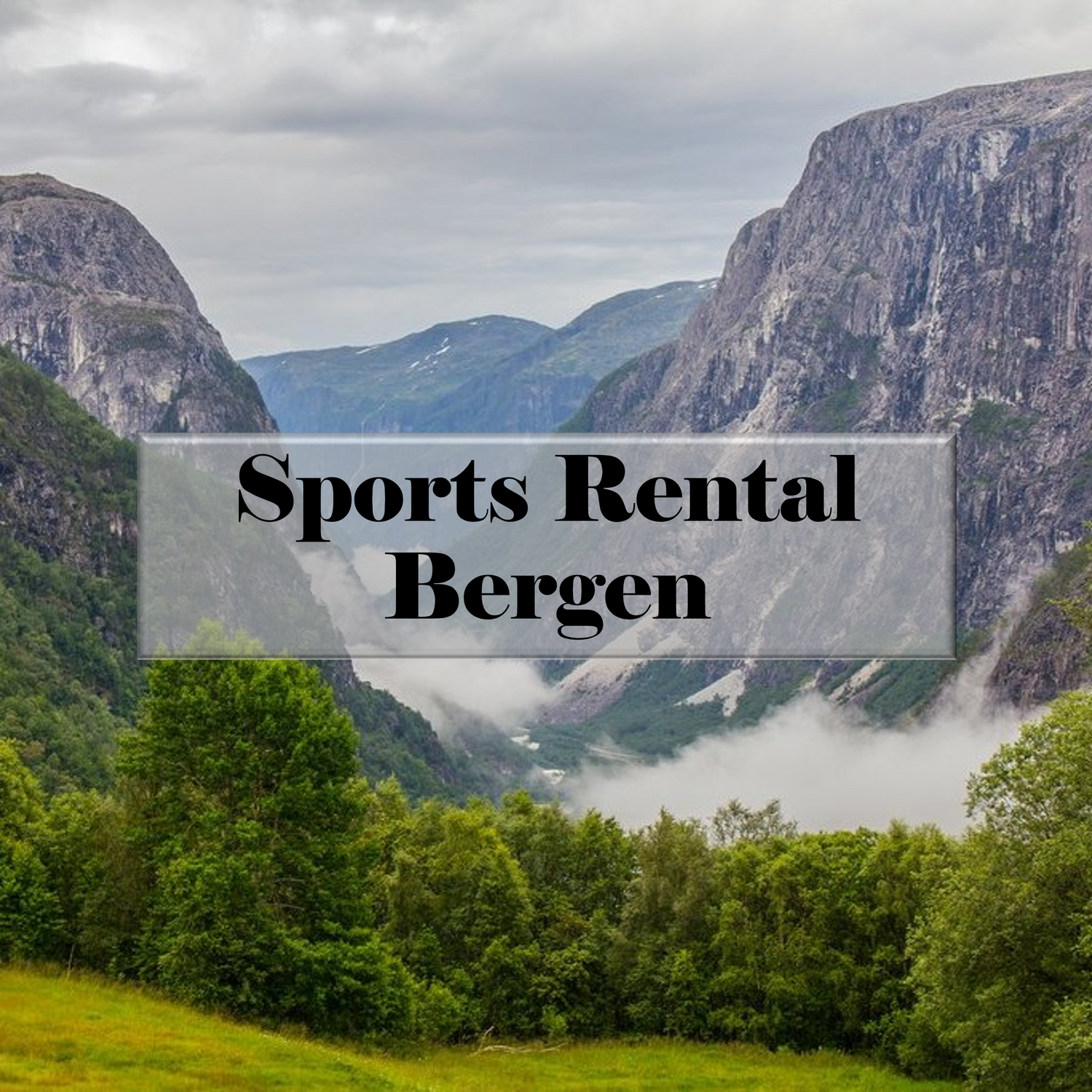 Rental - Sports equipment Bergen