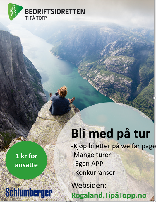 Ti på Topp - 50 tickets available