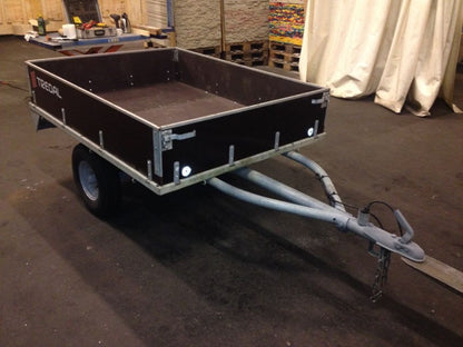 Car Trailer #1 -Single axle - 7 pin - PD 1395 - Tool Rental Bergen