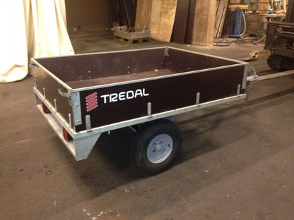 Car Trailer #1 -Single axle - 7 pin - PD 1395 - Tool Rental Bergen