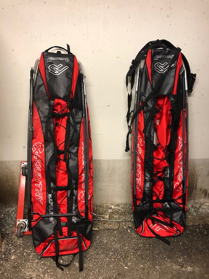 Fjellpulken Xcountry Turpulk Komplett Rød 144cm #1 - Bergen Sports Club - Rental