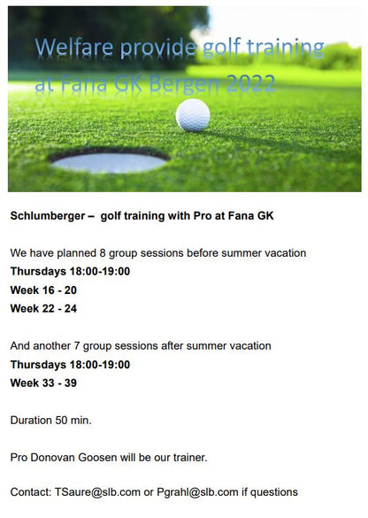 Sport - Hordaland - Golf
