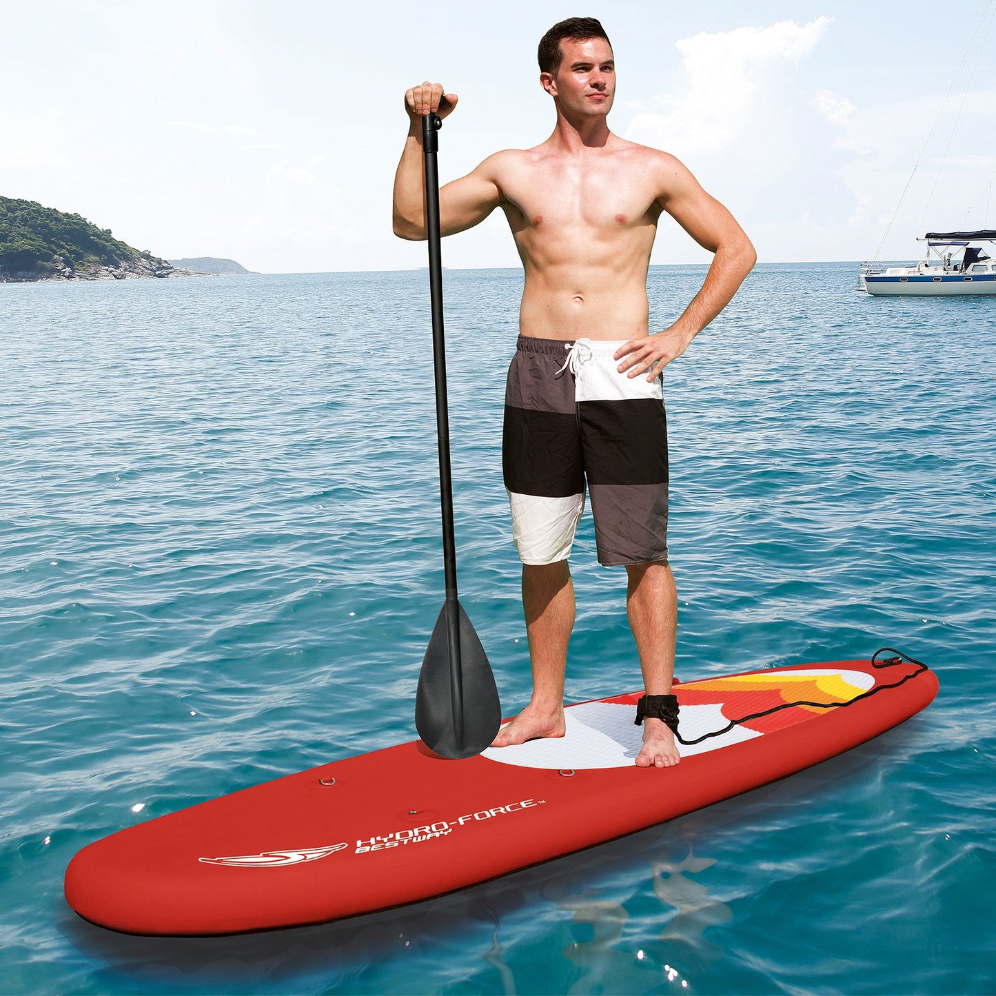 Inflatable SUP paddle board/kayak combined - Rental Sports Equipment Stavanger